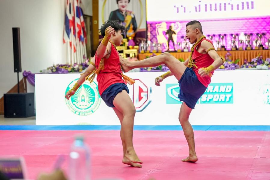ภาพข่าวผลการแข่งขันรายการประกวดร่ายรำไหว้ครูมวยไทย (มวยไทยยุทธศิลป์) ในมหกรรมทักษะวิชาการและอนุรักษ์ศิลปะมวยไทย ระดับนานาชาติ ครั้งที่ 10